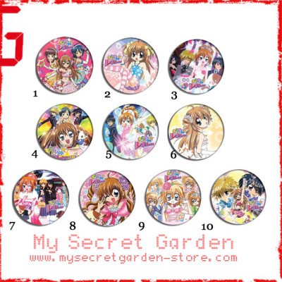 Kirarin Revolution きらりん☆レボリューション Anime Pinback Button Badge Set 1a or 1b( or Hair Ties / 4.4 cm Badge / Magnet / Keychain Set )